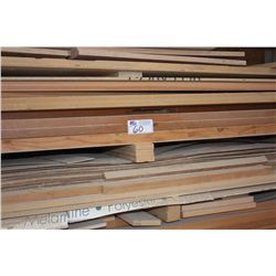 LOT OF ASSORTED WOOD AND MISC.