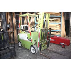 GREEN CLARK 2 STAGE 1500LB PROPANE FORKLIFT