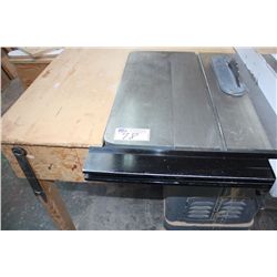 ROCKWELL 10" ELECTRIC TABLE SAW WITH TABLE
