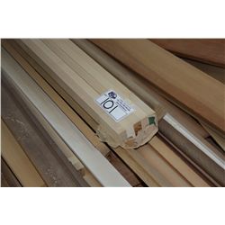 2 MOBILE CARTS AND WOOD