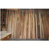 Image 2 : LARGE LOT OF ASSORTED WOOD ON WALL
