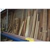 Image 4 : LARGE LOT OF ASSORTED WOOD ON WALL