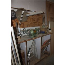 CONTENTS OF WOODWORKING ROOM INCLUDING CRAFTSMAN