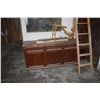 Image 1 : ASSORTED HAND CRAFTED WOOD FURNITURE ITEMS