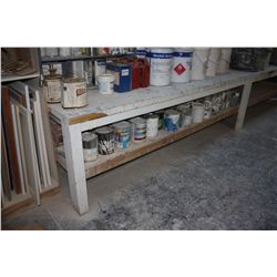 LARGE WOODEN WORK TABLE