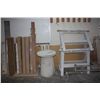 Image 1 : LARGE LOT OF SAW HORSES AND PAINT DRYING RACKS