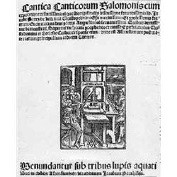 PEREZ de Valencia, Jaime.- Cantica Canticorum Salomonis cum expositione disertissima et questionis f