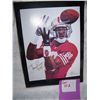 Image 2 : SAN FRANCISO 49ERS HALL OF FAMER JERRY RICE #80  AUTHENTIC SIGNED PICTURE