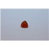 Image 1 : 1.65  MEXICAN FIRE OPAL TRILLION CUT STONE