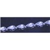 Image 1 : 30.35 CTW 10K WHITE GOLD DIAMOND BRACELET