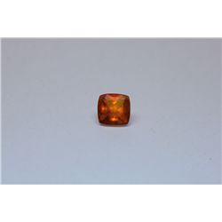 1.99  MEXICAN FIRE OPAL SQUARE CUT STONE