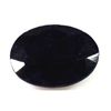 Image 1 : 27.67 ctw Dark Blue Sapphire Loose Oval