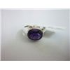 Image 1 : NATURAL 28.00 CTW  AMETHYST RING .925 STERLING SILVER
