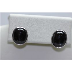 23.95 CTW BLACK ONEX .925 STERLING SILVER