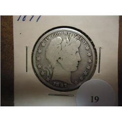 1897 BARBER HALF DOLLAR (VERY GOOD)