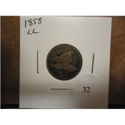 1858 (LARGE LETTER) FLYING EAGLE CENT
