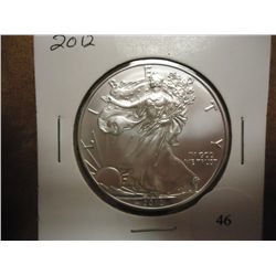 2012 AMERICAN SILVER EAGLE (UNC)