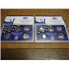 Image 1 : 2000 & 01 US 50 STATE QUARTERS PROOF SETS