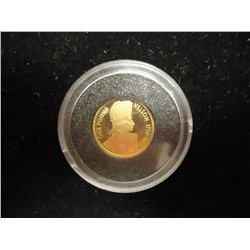 2005 ALDERNEY GOLD 1 POUND PROOF COIN