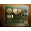 Image 2 : WWII COIN SET 90 CENTS OF FACE IN SILVER