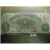 Image 1 : 1862 ONE DOLLAR VIRGINIA TREASURY NOTE HAND