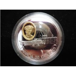 1993 CANADA $20 PIONEERS IN AVIATION PF COIN