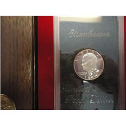 1971-S IKE SILVER DOLLAR PF (BROWN PACK)