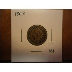 1863 INDIAN HEAD CENT