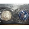 Image 2 : 1974-S IKE SILVER DOLLAR (UNC) (BLUE PACK)