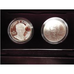 1998-S ROBERT F. KENNEDY PF & UNC SILVER DOLLARS