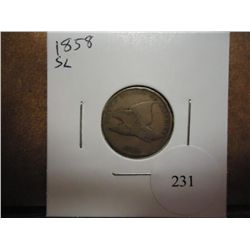 1858 (SMALL LETTER) FLYING EAGLE CENT