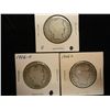 Image 1 : 1906-D,06-O & 06-S BARBER HALF DOLLARS