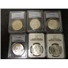 Image 1 : MORGAN DOLLAR 6 PIECE LOT-ONE MONEY