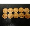 Image 1 : UNITED STATES MINT COMMEMORATIVE MEDALLIONS LOT OF 10