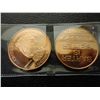 Image 1 : COPPER ROUND-LOT OF 2