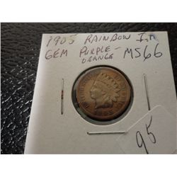 1905 indian head cent