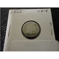 1866 3 cent nickle