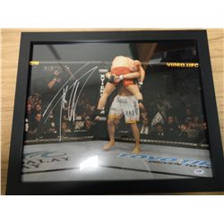 UFC TITO ORTIZ- SIGNED LARGE 18x22  coa by dna- + act freight