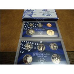 2000 US PROOF SET (WITH BOX)