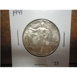 1941 WALKING LIBERTY HALF DOLLAR UNC