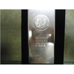 1 POUND COPPER BAR (INDIAN)