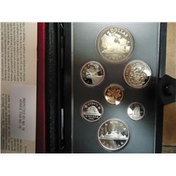 1981 CANADA DOUBLE DOLLAR PROOF SET RAILROAD
