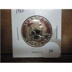 1960 FRANKLIN HALF DOLLAR GEM PROOF