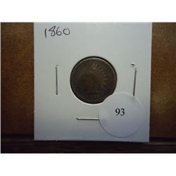 1860 INDIAN HEAD CENT