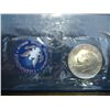 Image 1 : 1972-S IKE SILVER DOLLAR (UNC) (BLUE PACK)