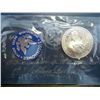 Image 2 : 1972-S IKE SILVER DOLLAR (UNC) (BLUE PACK)