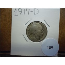 1917-D BUFFALO NICKEL