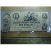 Image 1 : $10 GEORGIA OBSLETE CURRENCY HAND SIGNED & # ED