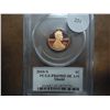 Image 1 : 2010-S LINCOLN SHIELD CENT AUTOGRAPHED BY