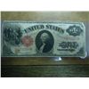 Image 1 : 1917 LARGE SIZE $1 LEGAL TENDER NOTE RED SEAL